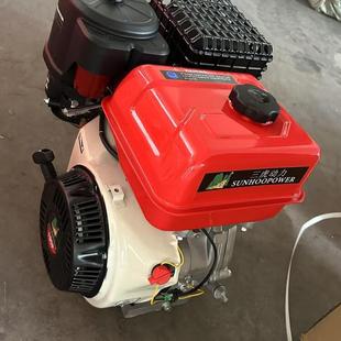 170F动力内燃机大功率7匹196cc大马力汽油黑色发电机动力外贸