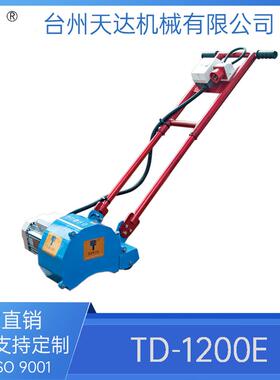 电动除锈机天达TD-1200E手推式 591211 591212 船用甲板 厂家销售