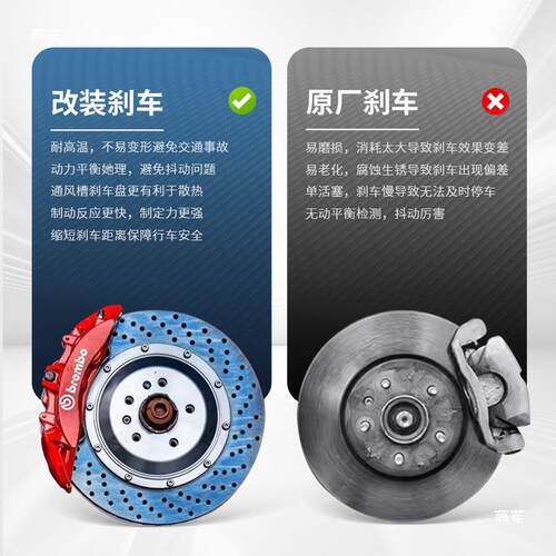 适用布雷博brembo刹车卡钳改装GT6大鲍鱼f50 十活塞18z amg套装