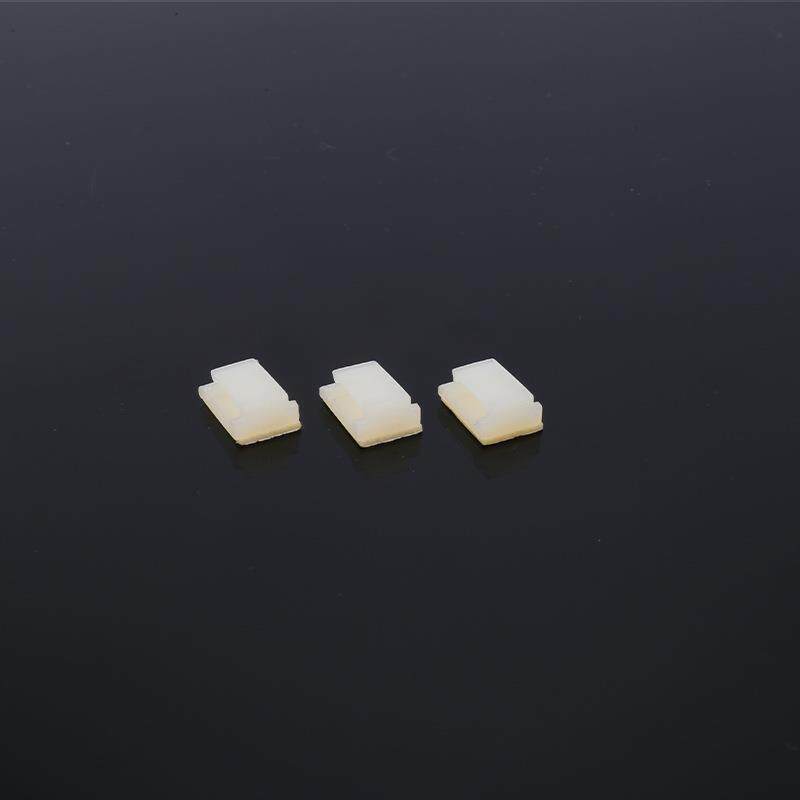 粘式线夹NC912尼龙线夹 白色线夹固定电缆 固定扣线卡线扣固定夹