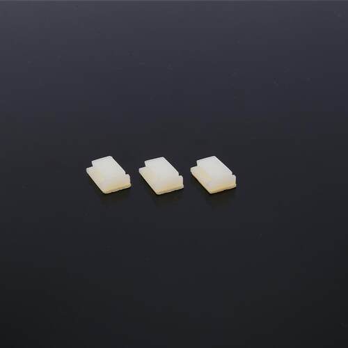 粘式线夹NC912尼龙线夹 白色线夹固定电缆 固定扣线卡线扣固定夹
