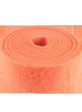 橙黄色超细号工业百洁布 木工1200#高光尼龙抛光布家用 清洁去污