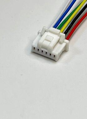 501330-0600连接线，5013300600胶壳带线，MOLEX1.0mm间距单排6P