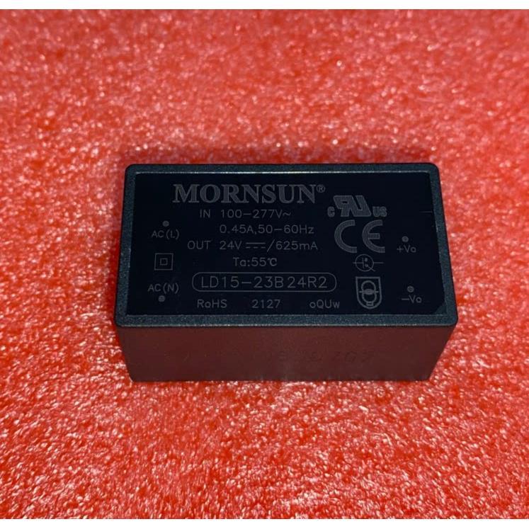LD15-23B24R2金升阳AC-DC电源模块85-305V转24V 625mA 15W 可直拍