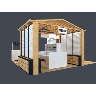 名创货架饰品店铺设计制作木制烤漆首饰柜项链展示柜商场展柜