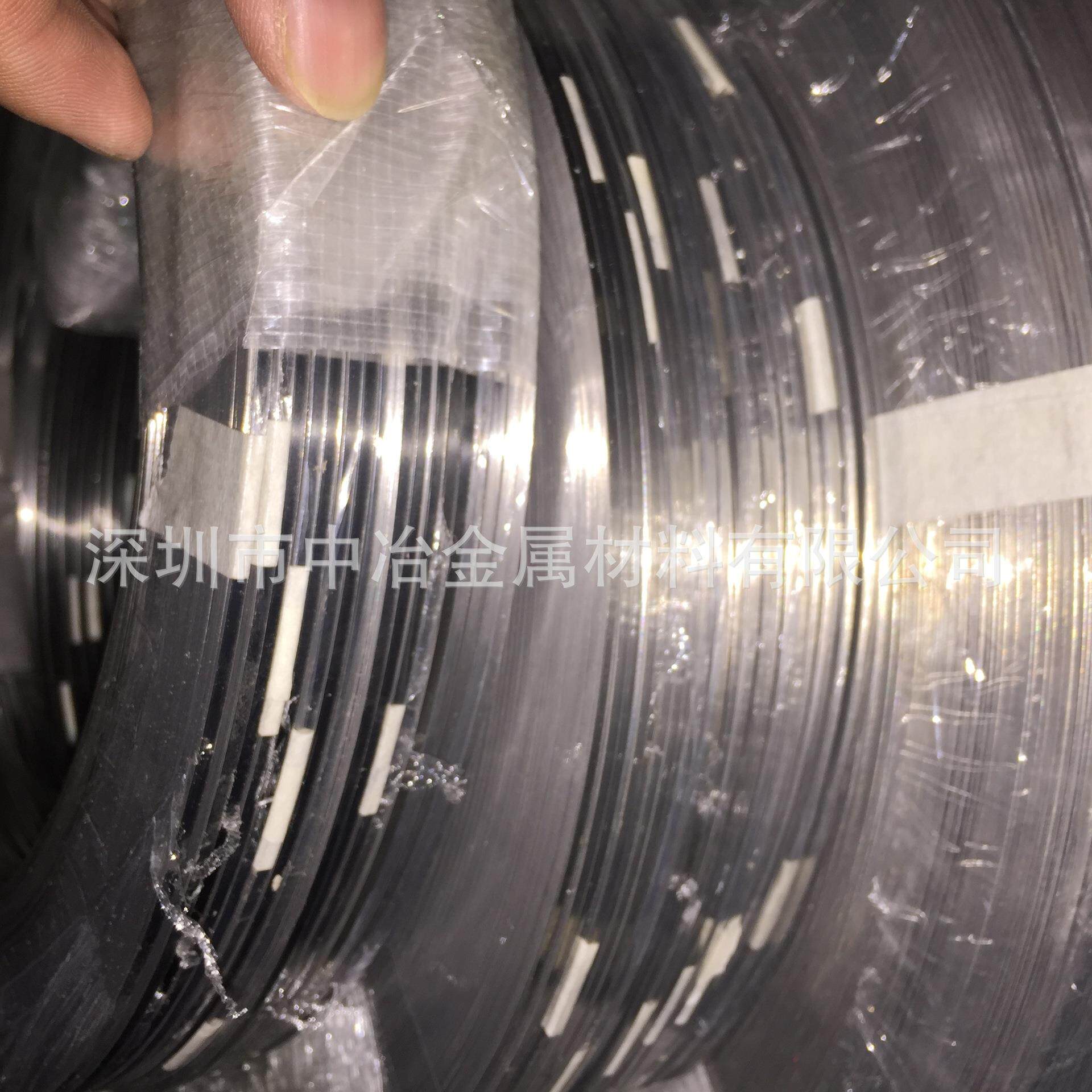 301特硬不锈钢箔0.075mm 硬度HV600度 加工蚀刻不锈钢箔激光切割
