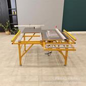 木工双隐形推台锯电动无尘子母锯JT160折叠裁板锯机设备生产