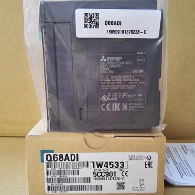 三PLC模拟量输入模块菱Q68ADI