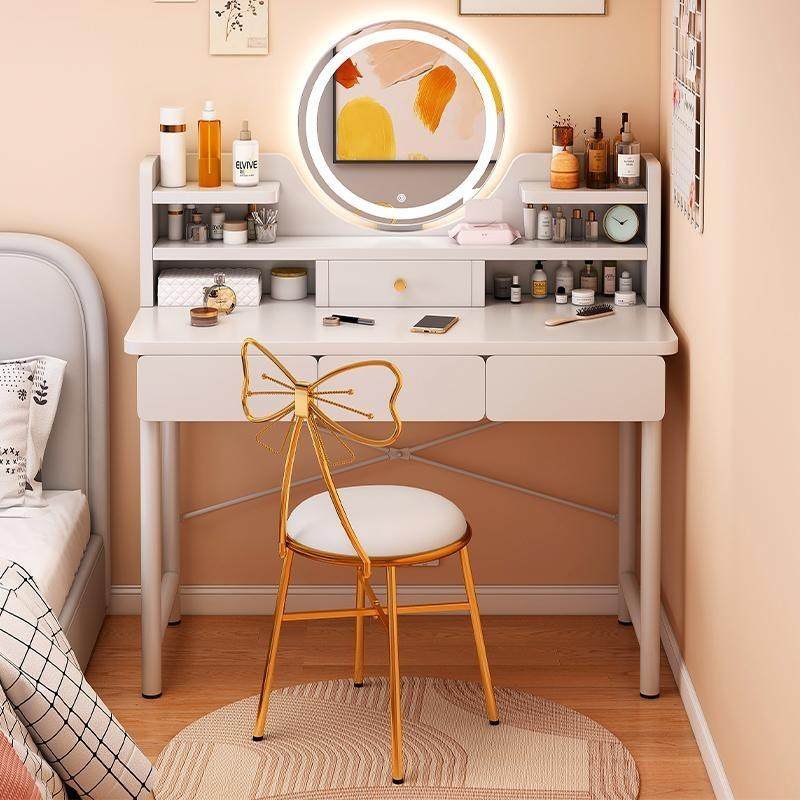 梳妆台主卧室简约现代奶油风小型极简化妆台镜书桌床尾收纳柜一体,鲜花速递/花卉仿真/绿植园艺,割草机/草坪机,淘宝优惠券,粉丝福利购,淘宝优惠卷