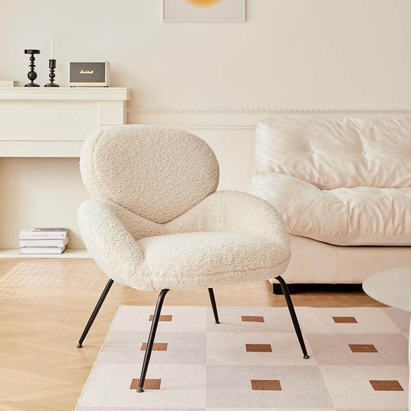 轻奢网红单人沙发北欧简约设计师创意客厅卧室懒人躺椅阳台休闲椅