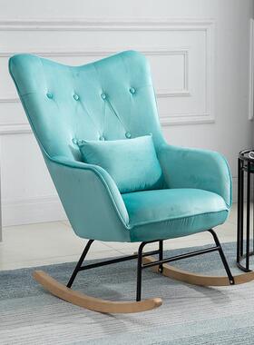 新款摇椅躺椅轻奢大人阳台家用休闲椅子懒人客厅单人沙发椅摇摇椅