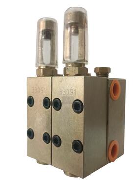 44207-2分配块33091单侧出油双线BIJUR DELIMON贝奇尔DDNM51-25