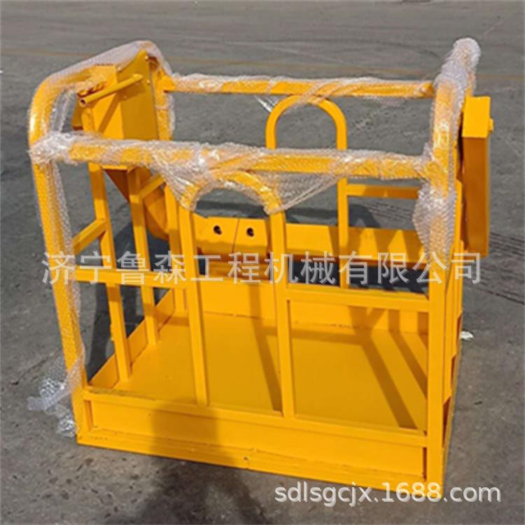 商丘直供 1.5米型号吊篮吊车 路灯吊篮 自动平衡吊车吊篮型号