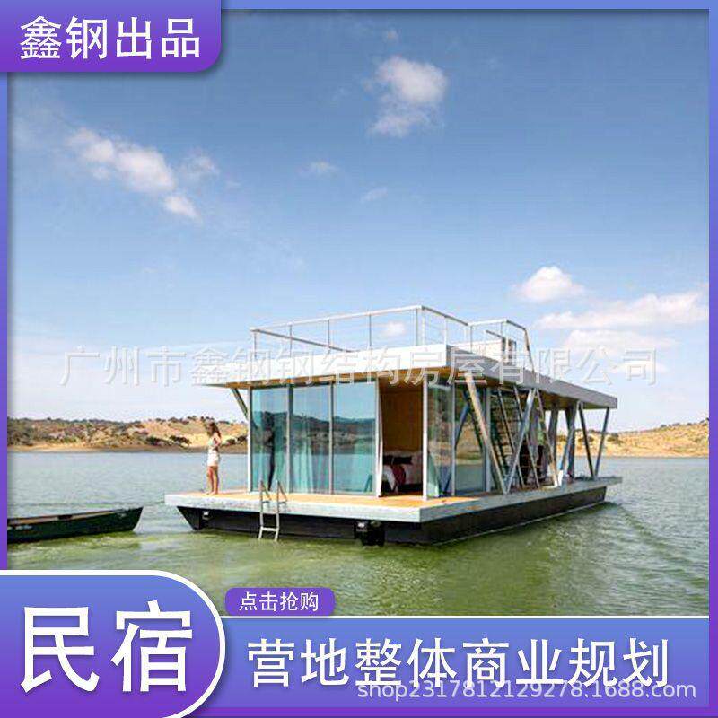 佛山双层旅游电动船游玩表演船屋商务茶艺木船景区水上餐厅船厂家