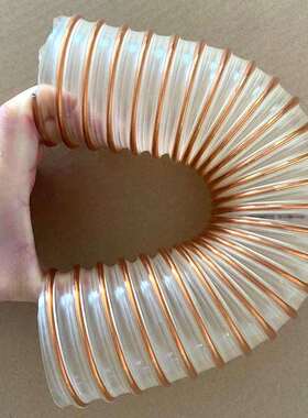 GREATFLEX加厚耐磨耐高温透明pu吸尘吸料管壁厚3.5mmTP10