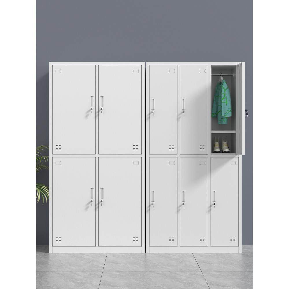 钢制更衣柜员工柜铁皮柜储物柜工厂宿舍车间带锁碗柜鞋柜存包柜柜,商业/办公家具,办公储物柜,淘宝优惠券,粉丝福利购,淘宝优惠卷