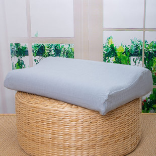 定做尺寸纯棉老粗布乳胶枕套55x35 44x2760x35儿童大人全棉枕头套