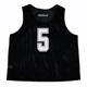 黑色篮球训练背心对抗服分组马甲网孔透气砍号码 定制印字男女广告