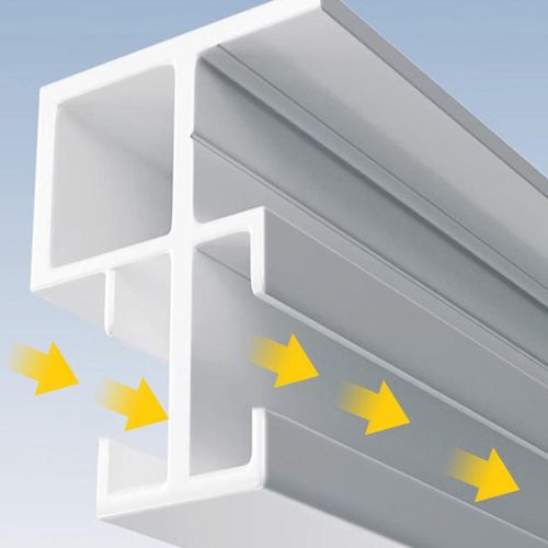 平移推拉门帘磁铁自吸透明PVC软门帘磁性家用空调挡风保暖隔断帘