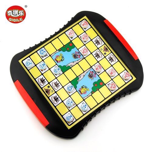 斗兽棋儿童小学生磁性抽屉收纳动物棋卡通益智桌面游戏玩具幼儿园