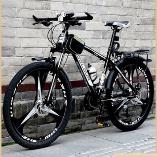 法国香香蝴蝶结奈儿系山地自行车男款 赛车24寸26 变速越野单车男式