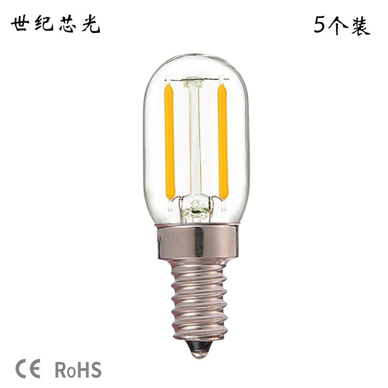 爱迪生24v低压灯泡车载车船DC直流led灯丝灯E14小螺口12vled灯泡
