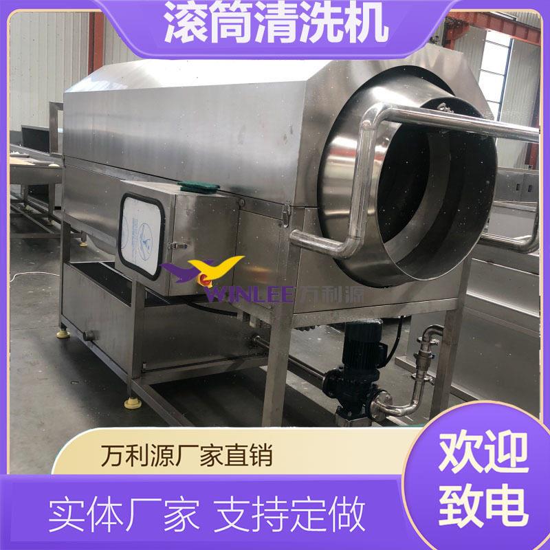 核桃仁加工设备去皮机滚筒式坚果仁清洗设备商用葛根洗机
