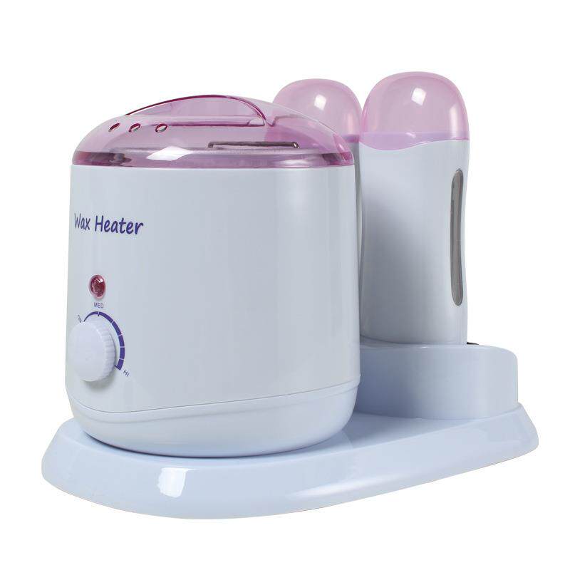 三合一脱毛蜡机 滚轮双座蜡机800ml大容量蜡豆机融蜡组合 热蜡机
