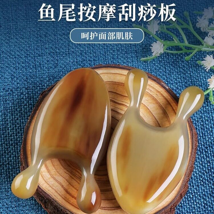 眼鼻部按摩器牛角小蜗牛经络拨筋棒刮耳鼻梁美鼻小青蛙工具可批发