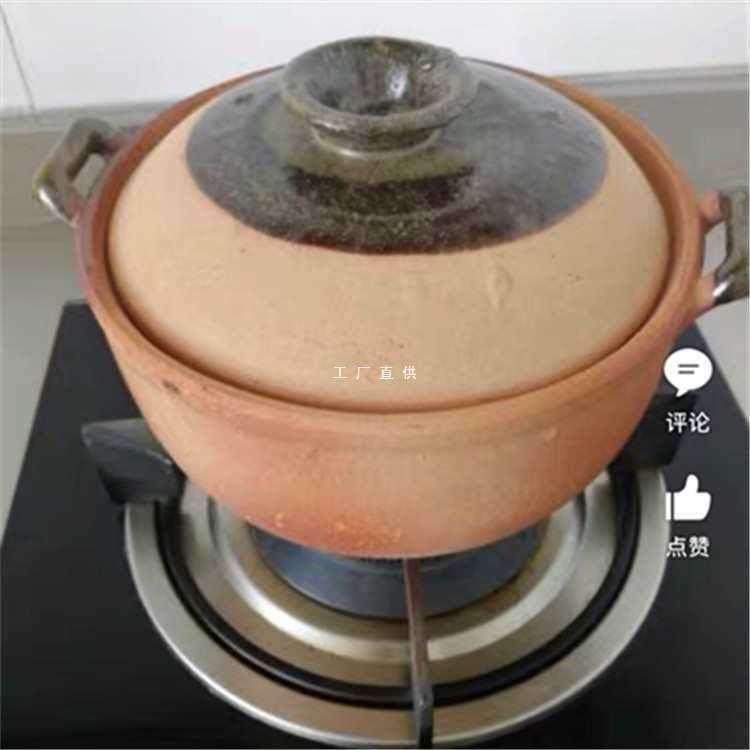 广东潮汕潮州煲仔饭锅煲粥砂锅老式家用炖煲汤土粗陶陶瓷小号