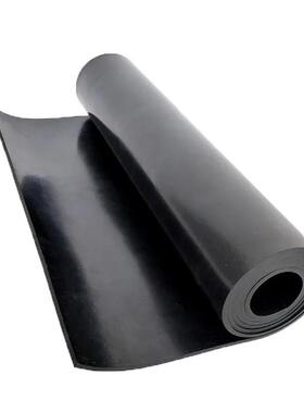 黑色高弹工业绝缘橡胶板耐磨丁腈橡胶板防水密封胶垫阻燃橡胶板