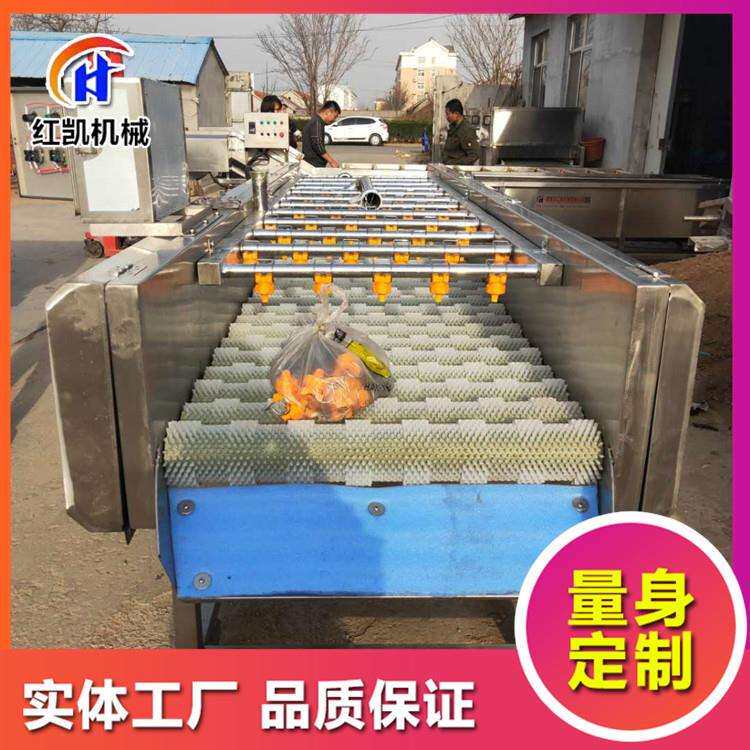 商用生蚝高压喷淋毛刷清洗机 洗蚝机 牡蛎海蛎子去泥沙清洗设备
