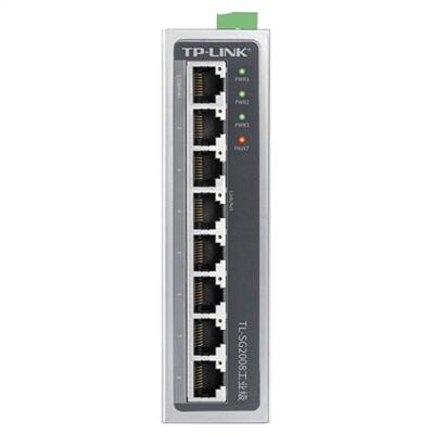 普联TP-LinkTL-SG2008工业级交换机千兆 8口SG2210SG2210R工业级