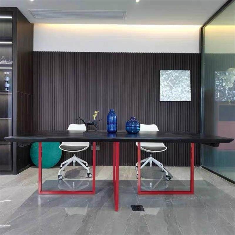 北欧实木大型工作台 简约工作室设计师办公桌多人位职员办公桌椅,鲜花速递/花卉仿真/绿植园艺,割草机/草坪机,淘宝优惠券,粉丝福利购,淘宝优惠卷