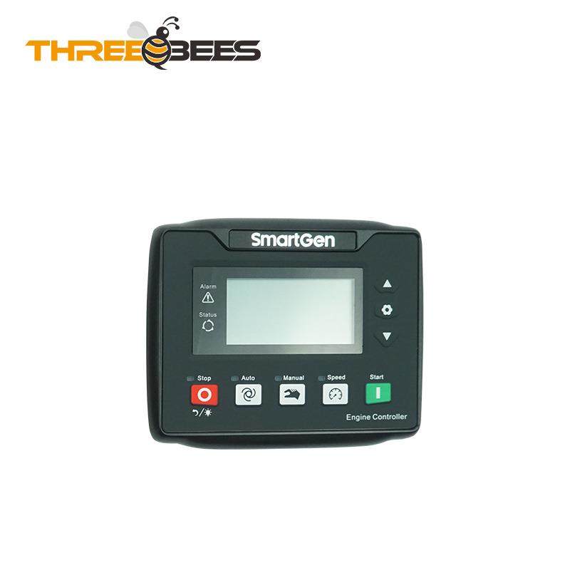 HEM4100发电机组控制器HEM4000众智自动启停控制面板液晶显示屏