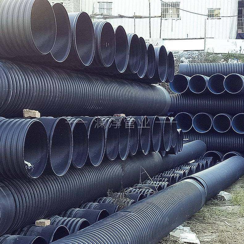 支持定做大口径SN4hdpe双壁波纹管dn400下水道波纹管排污管,橡塑材料及制品,HDPE波纹管,淘宝优惠券,粉丝福利购,淘宝优惠卷