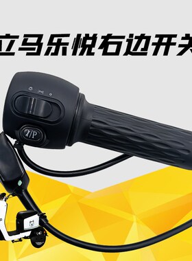 立马乐悦电动车组合开关立马CT-3原装开关转把总成乐欣乐菲加速把