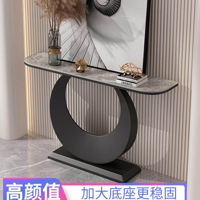 玄关桌端景台岩板意式入户柜轻奢客厅靠墙简约供桌现代走廊玄关柜,鲜花速递/花卉仿真/绿植园艺,割草机/草坪机,淘宝优惠券,粉丝福利购,淘宝优惠卷