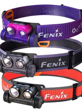 Fenix菲尼克斯 HM65R-DT强光超亮充电镁合金户外高性能越野跑头灯