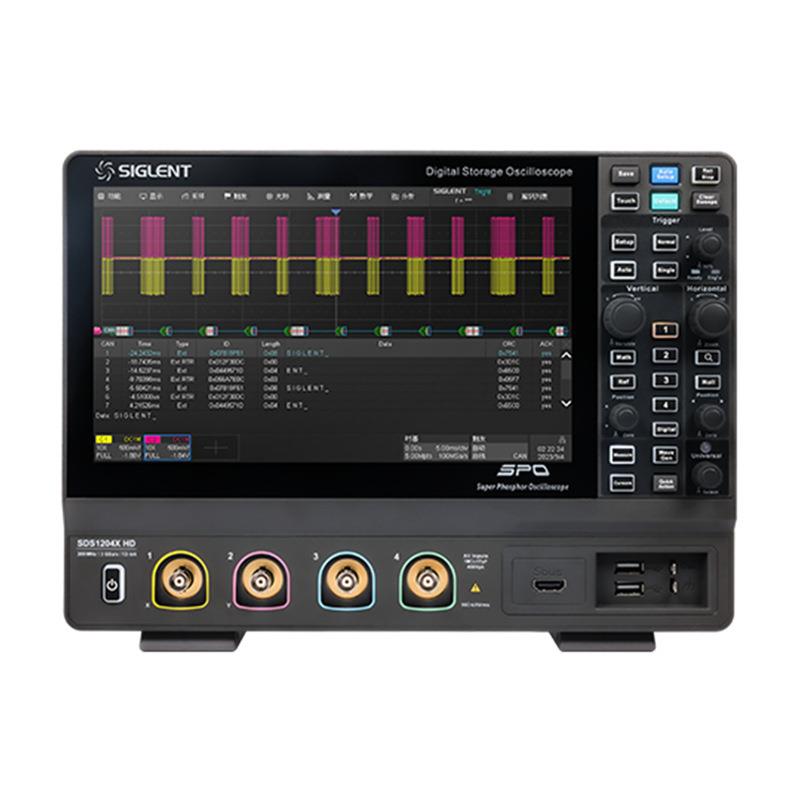 鼎阳SIGLENT SDS1104X HD四通道100M数字示波器2G采样率触摸屏