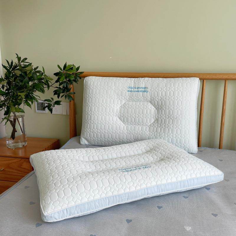 夏季凉感枕头护颈椎助睡眠家用一对装睡觉专用夏天凉枕芯宿舍枕头