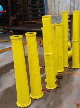 DN200变175乘500高温淬火变径管 混凝土泵车变径管