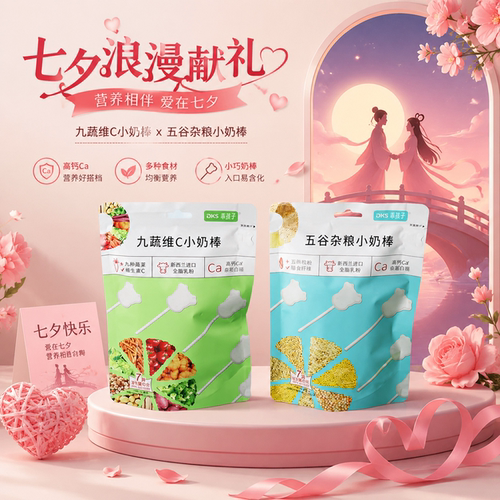 乖孩子九蔬维C五谷杂粮小奶棒42g
