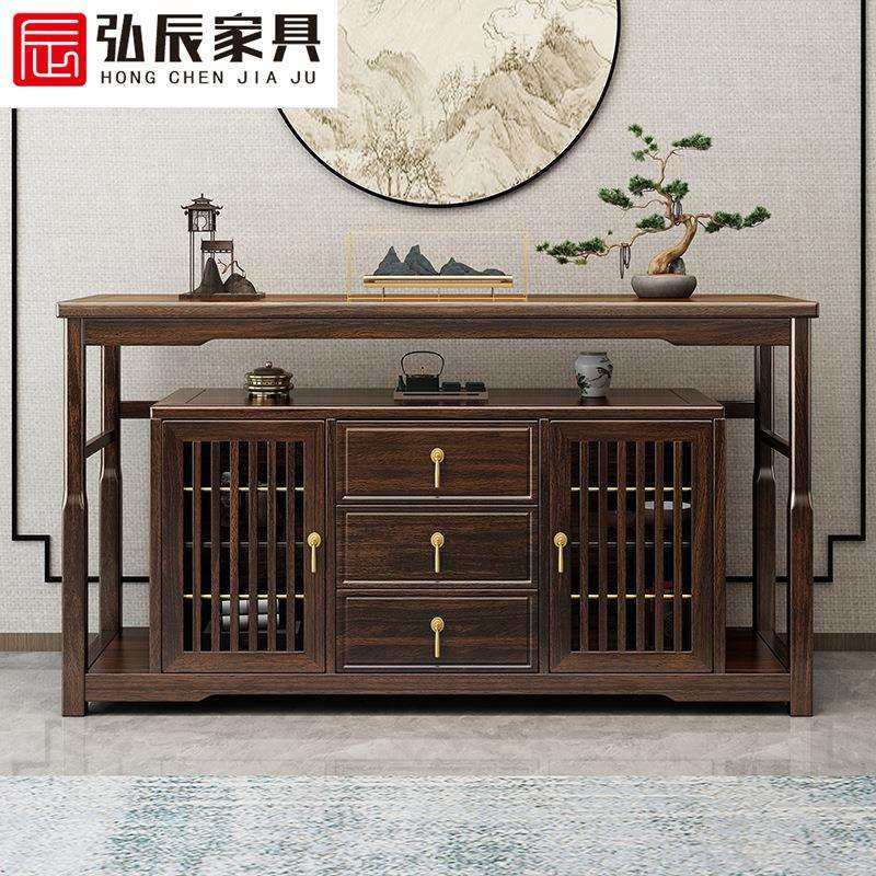 新中式乌金木实木餐边柜现代中式餐厅入户玄关柜储物茶水柜收纳柜,鲜花速递/花卉仿真/绿植园艺,割草机/草坪机,淘宝优惠券,粉丝福利购,淘宝优惠卷