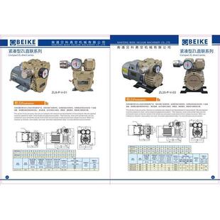 国产小型旋片泵ZLB