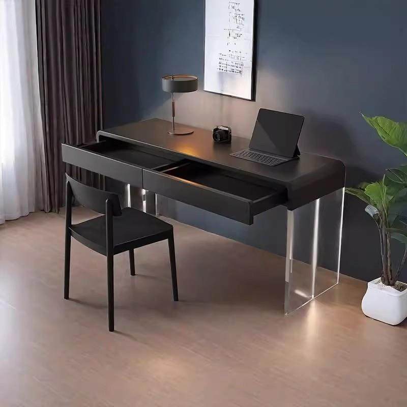 中古风悬浮书桌设计师款现代简约轻奢书房家用梳妆台写字台一体桌,鲜花速递/花卉仿真/绿植园艺,割草机/草坪机,淘宝优惠券,粉丝福利购,淘宝优惠卷