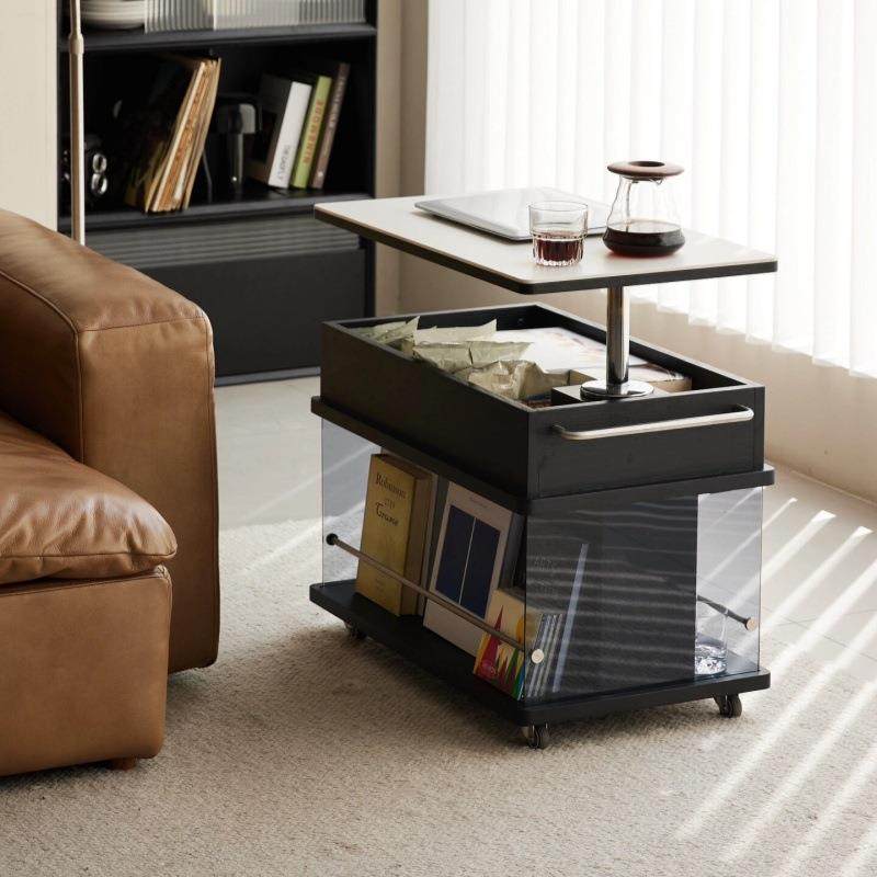 轻奢实木可升降茶几客厅家用小户型阳台茶台桌现代简约移动边柜,鲜花速递/花卉仿真/绿植园艺,割草机/草坪机,淘宝优惠券,粉丝福利购,淘宝优惠卷