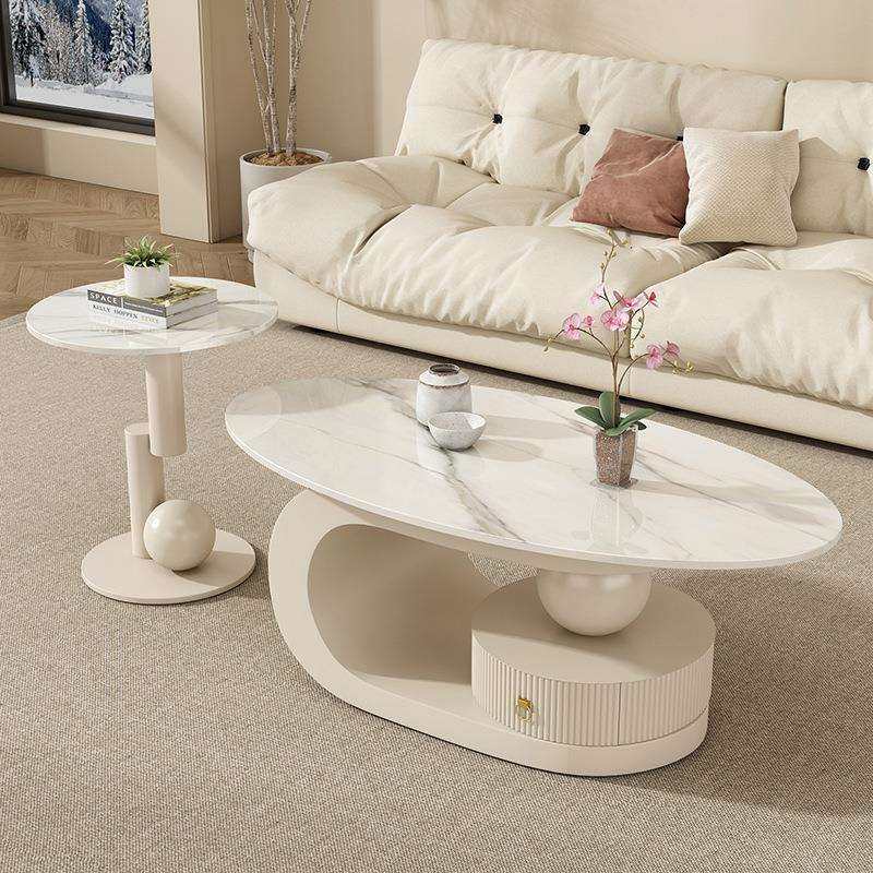 意式岩板茶几客厅家用轻奢简约小户型创意椭圆储物柜茶桌边几组合,鲜花速递/花卉仿真/绿植园艺,割草机/草坪机,淘宝优惠券,粉丝福利购,淘宝优惠卷