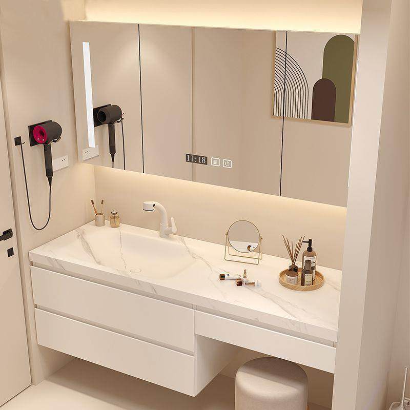 fLE简约可丽耐岩板热弯一体梳妆台无缝岩板浴室柜组合化妆洗漱,鲜花速递/花卉仿真/绿植园艺,割草机/草坪机,淘宝优惠券,粉丝福利购,淘宝优惠卷