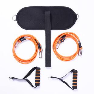 环保无味健身房阻力绳海绵把套拉力器手柄防护握把拉力绳套装